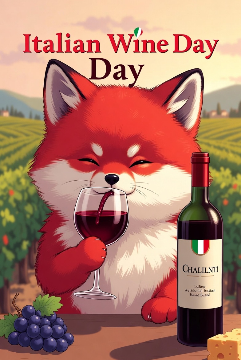 イタリアワインの日（6月2日 記念日） | の人気AIイラスト・グラビア