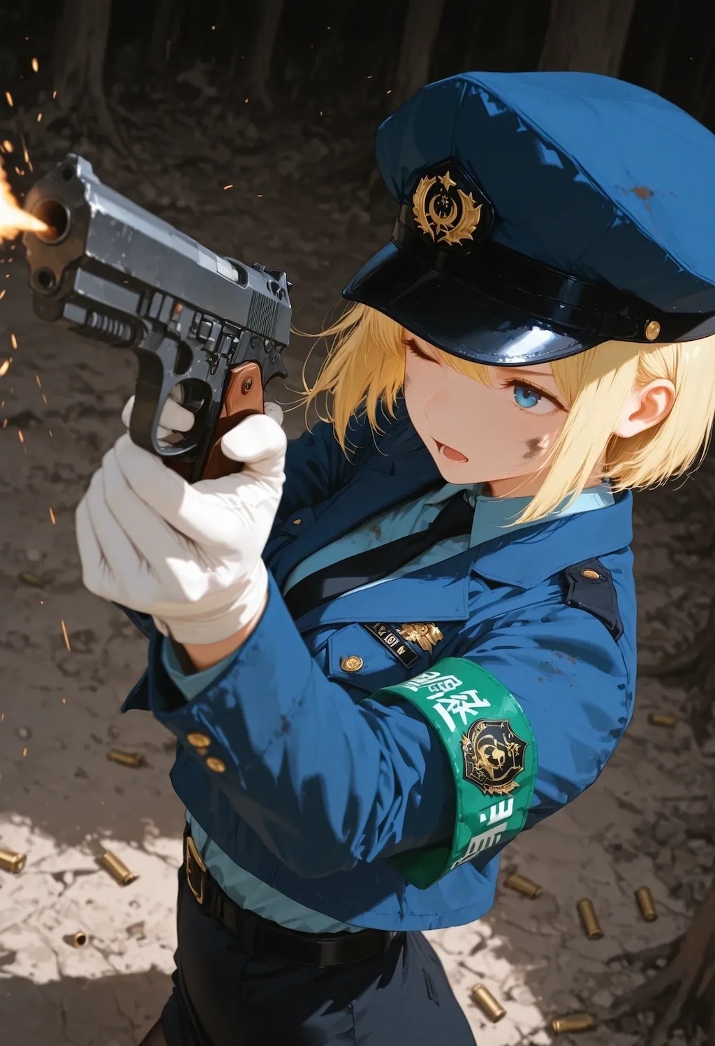 大人しく投降しなさいっ！