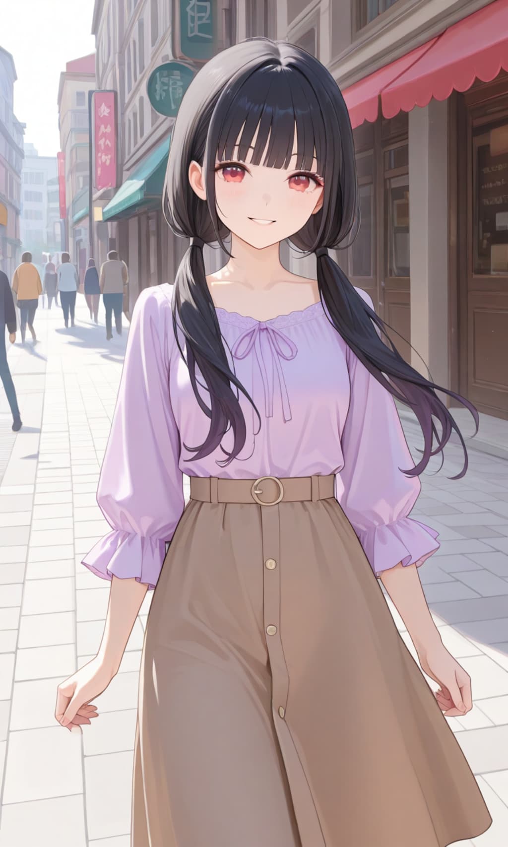 上品なコーディネート