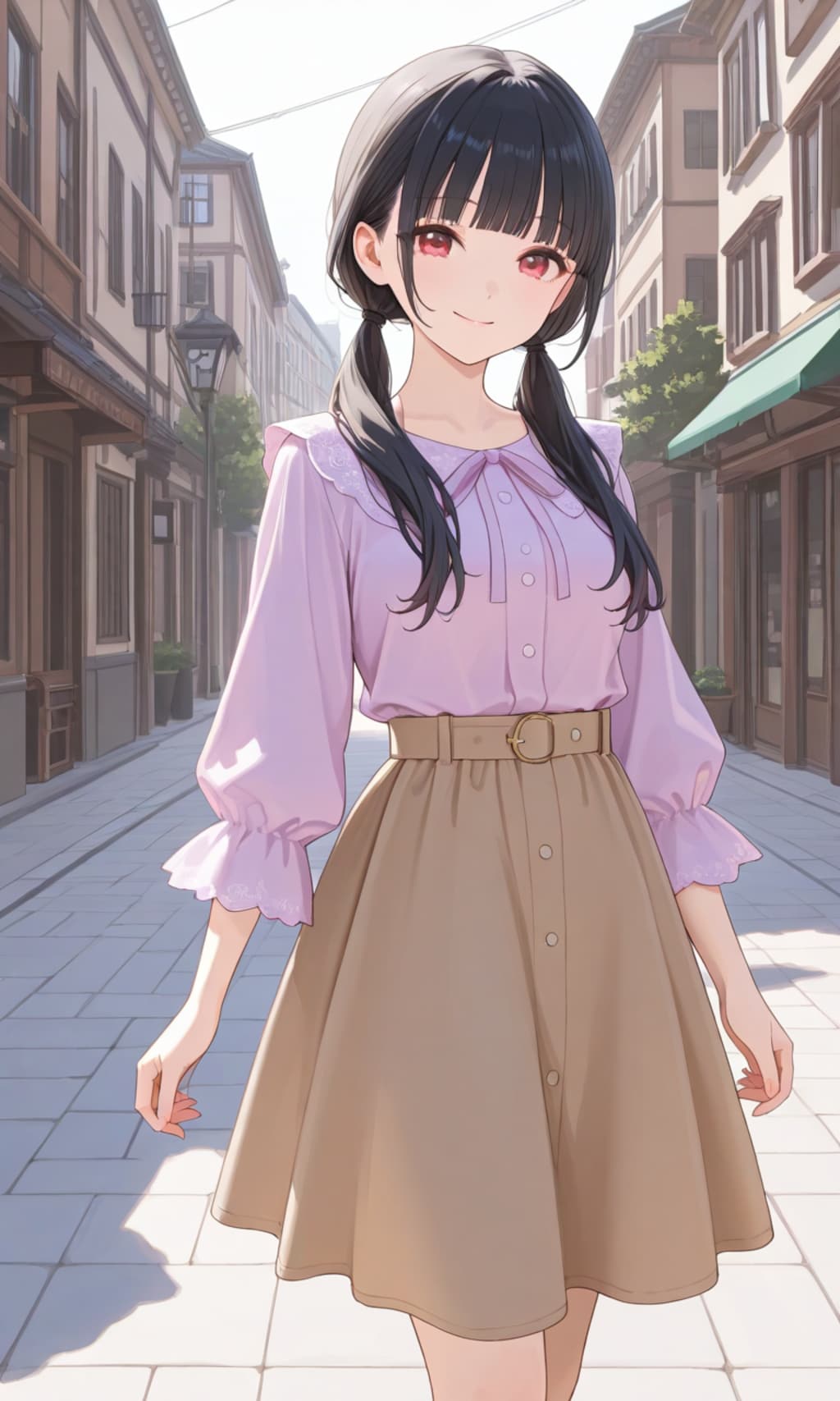 上品なコーディネート