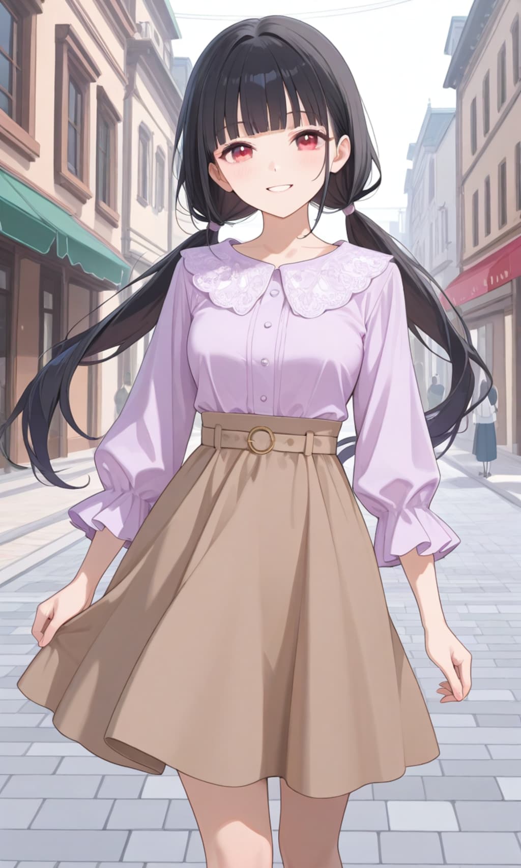 上品なコーディネート