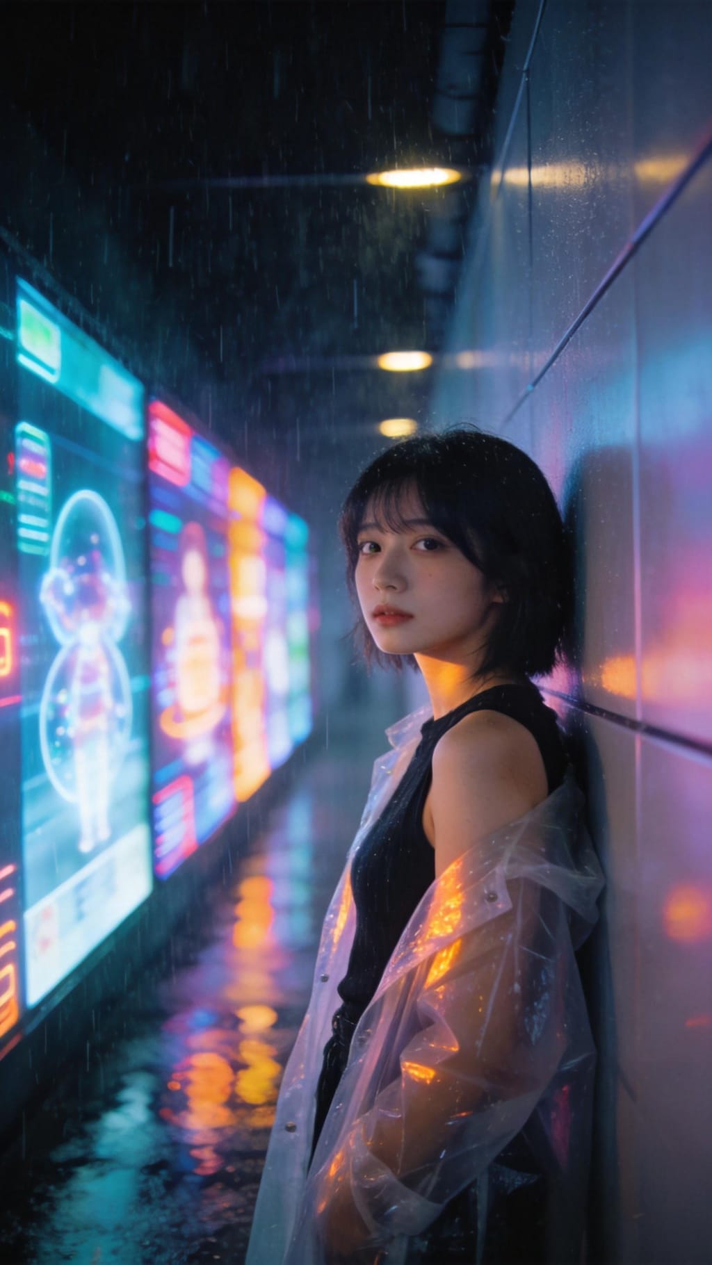 Neon Reflections