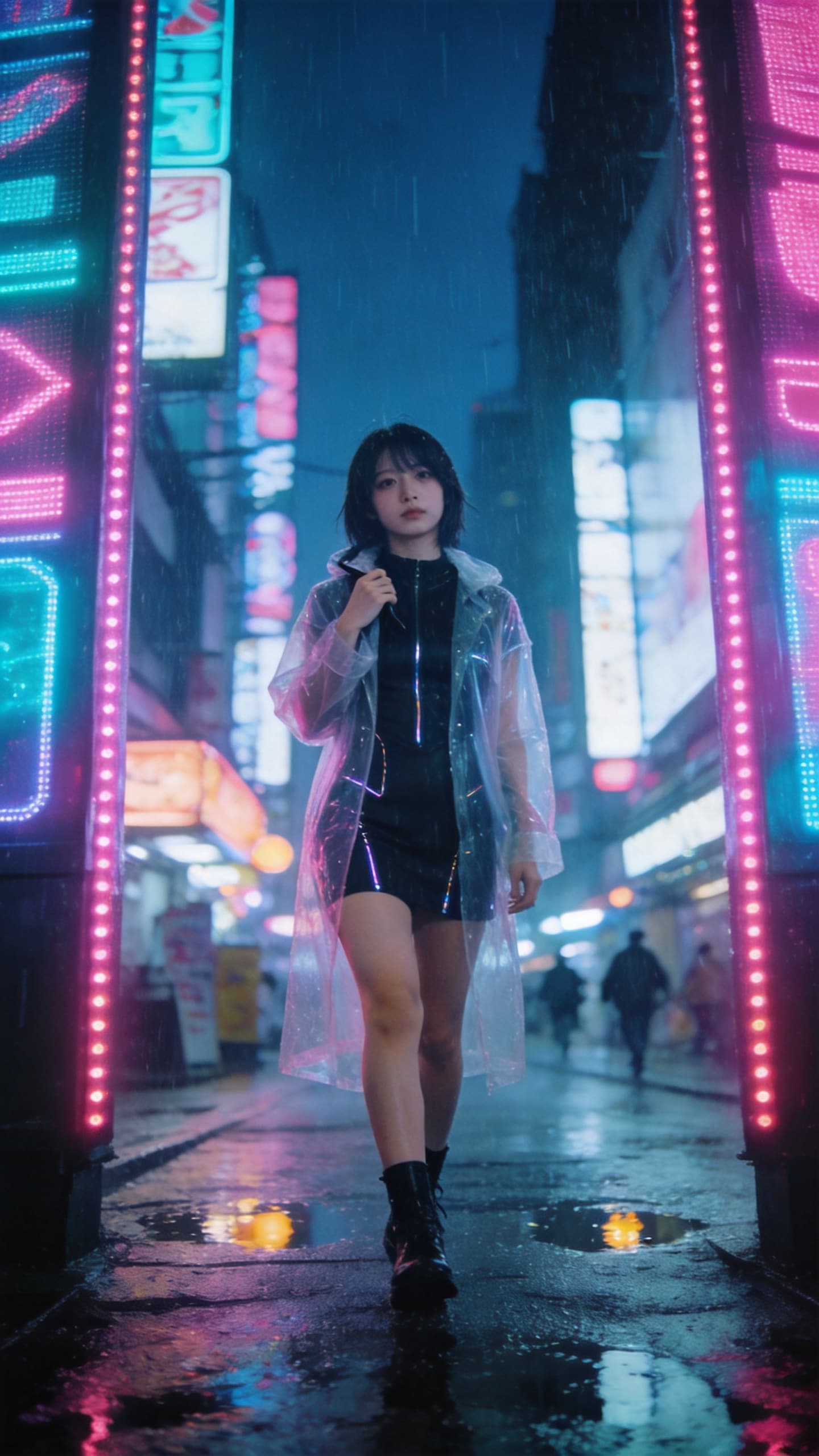 Neon Reflections