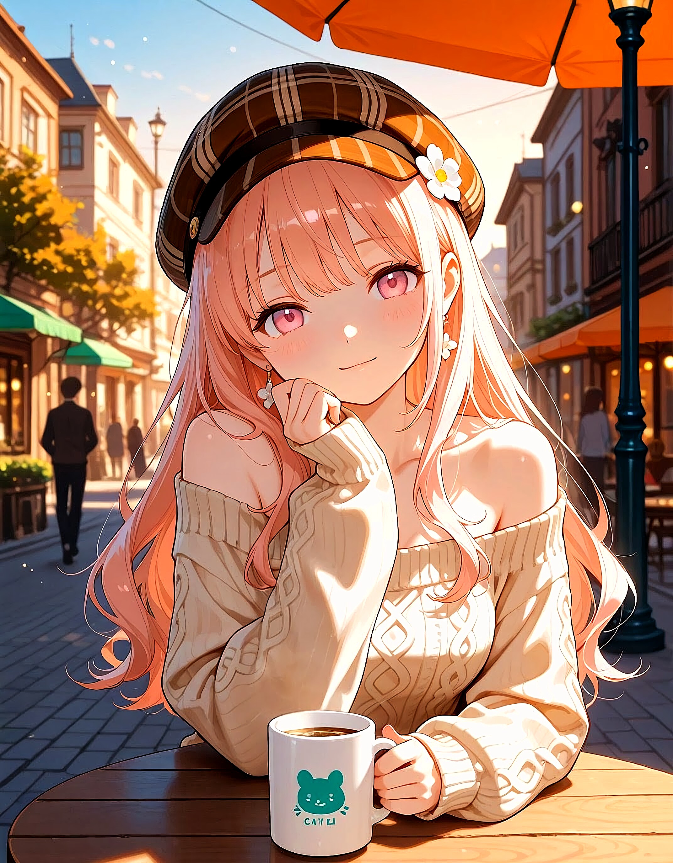 夕暮れ
