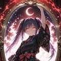 鏡の中の世界の梨子 3枚目