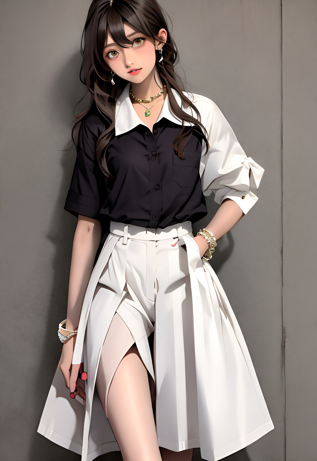 【独自LoRA公開】平成のガングロギャル風の女の子LoRAを公開