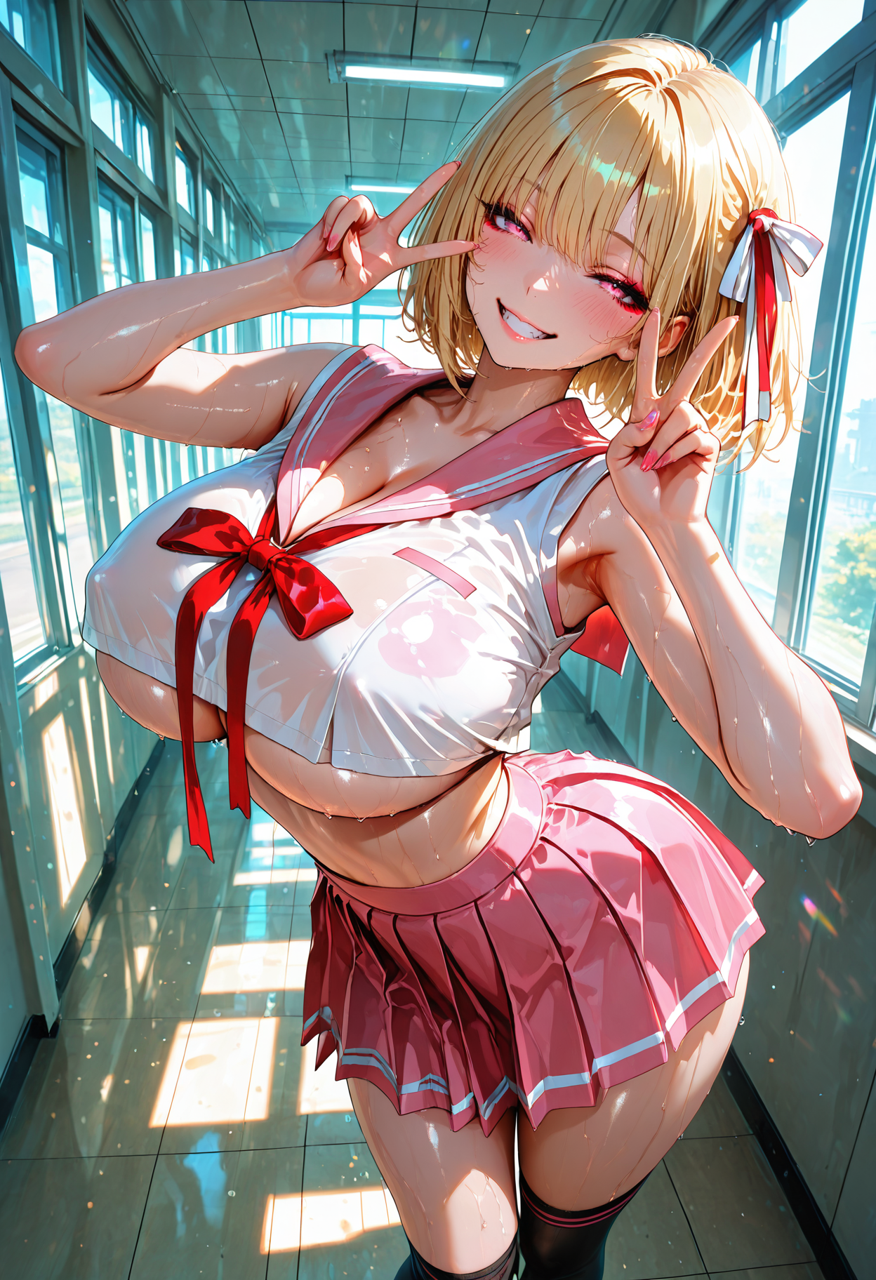 スリーブレスギャル❤