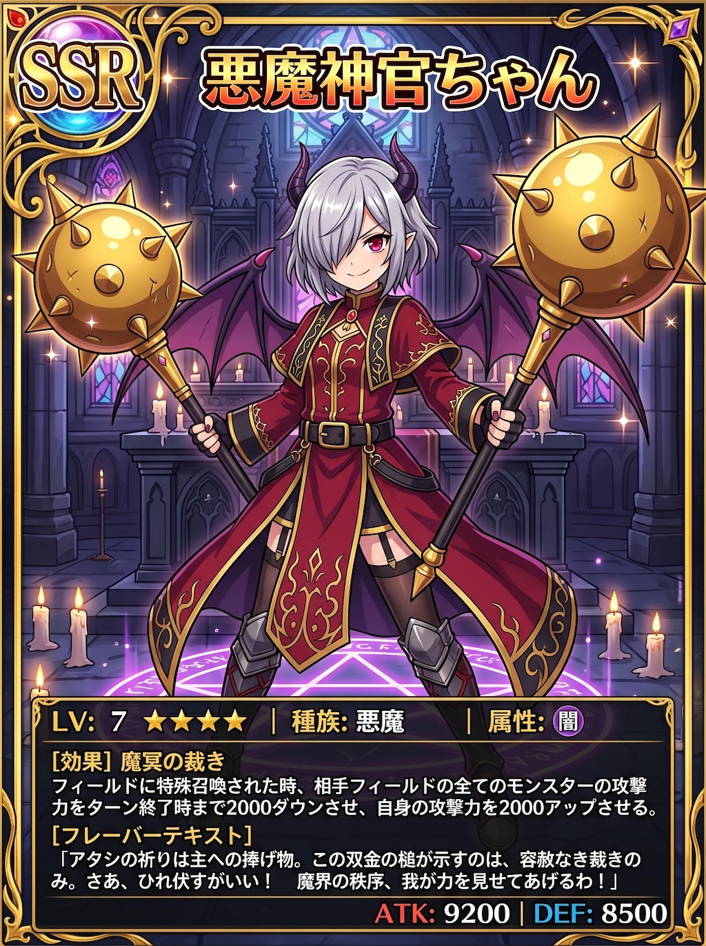 SSR悪魔神官ちゃん