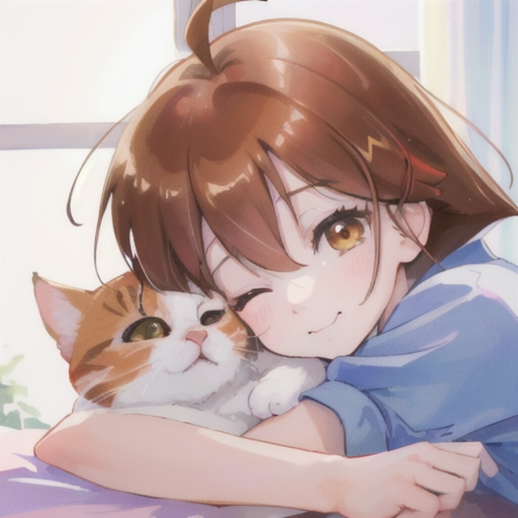 海腹川背さん　猫の日(1)