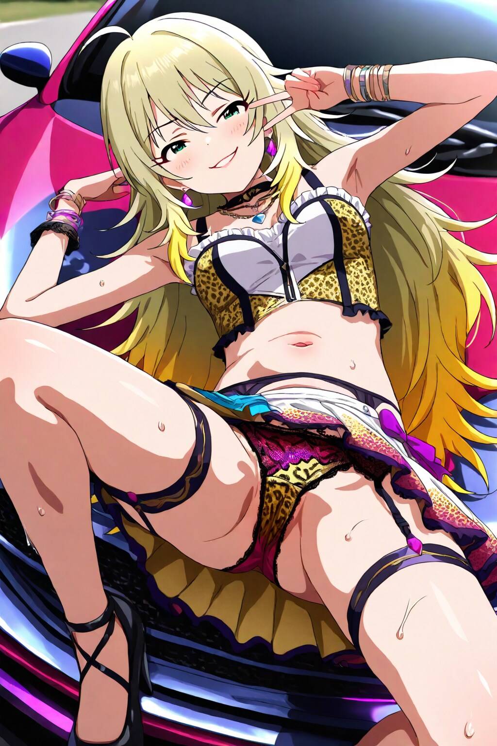 レースクイーンのアイマスの子