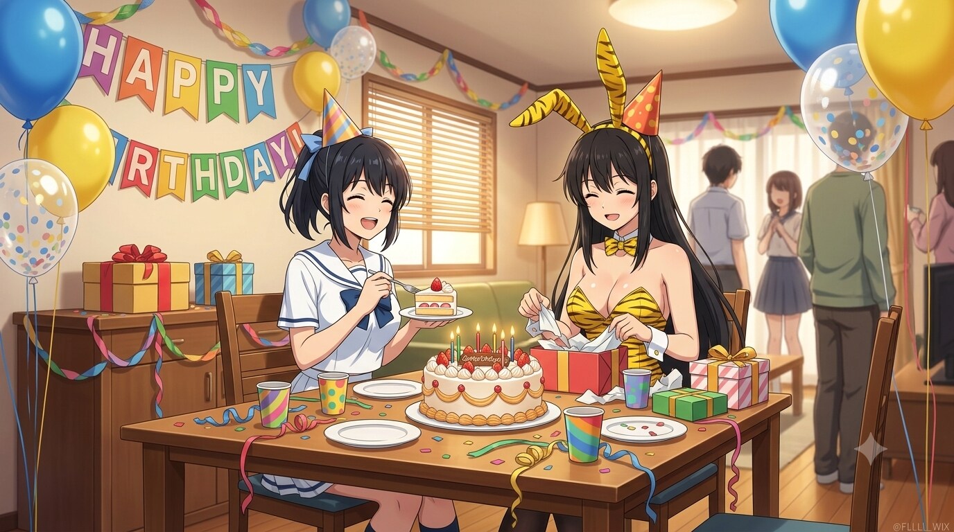 卯衣ちゃん・蒼衣ちゃんお誕生日FA