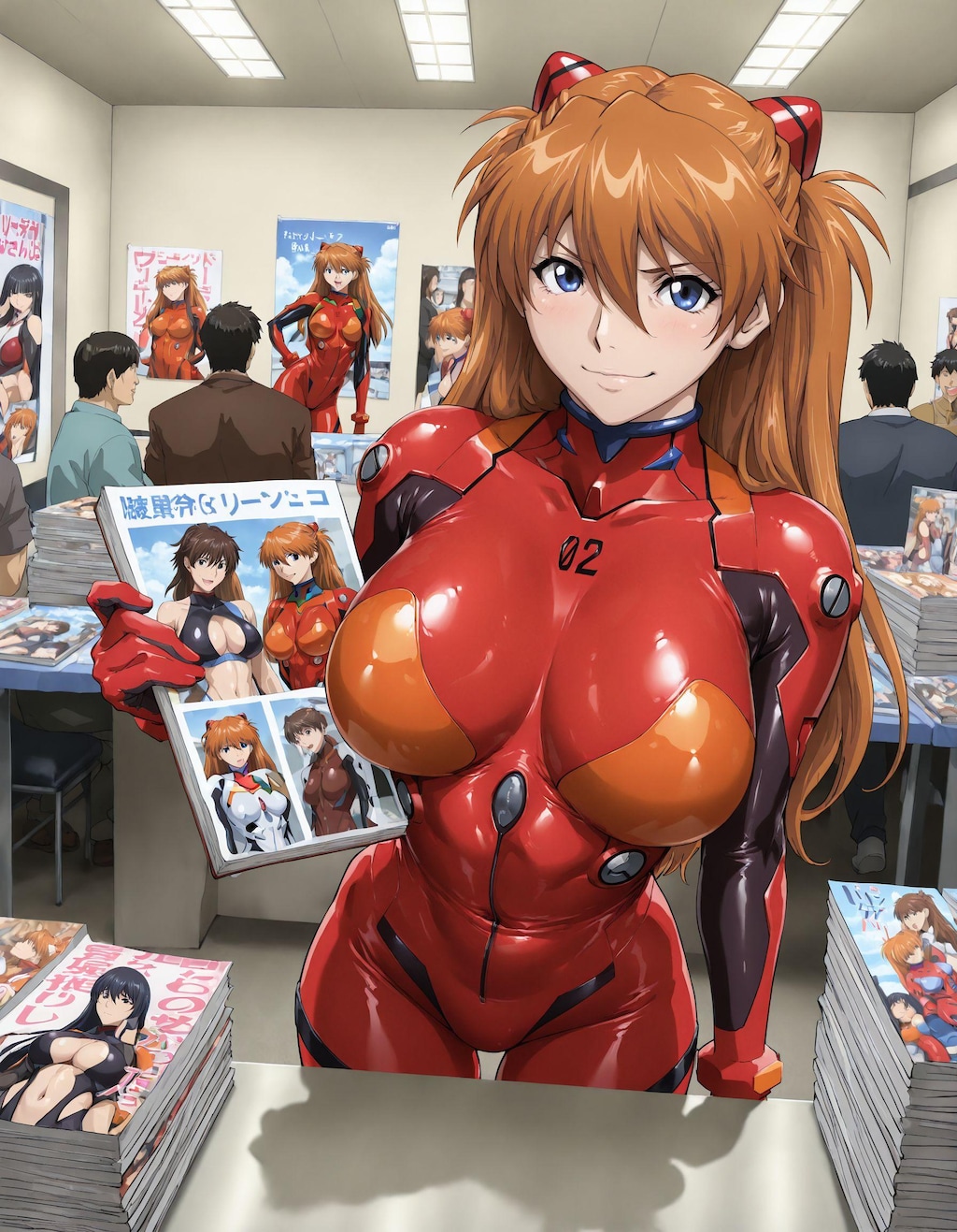 コスプレイベントの売り子さん(つ''ω`C)