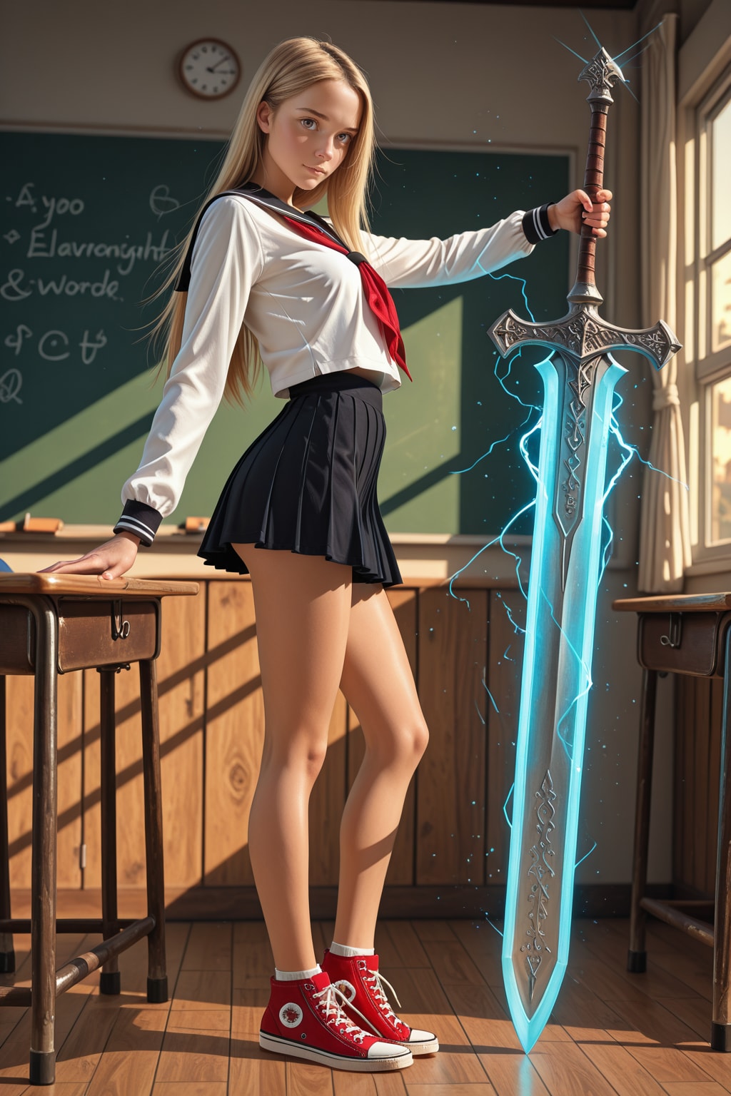 セーラー服剣士たち | の人気AIイラスト・グラビア