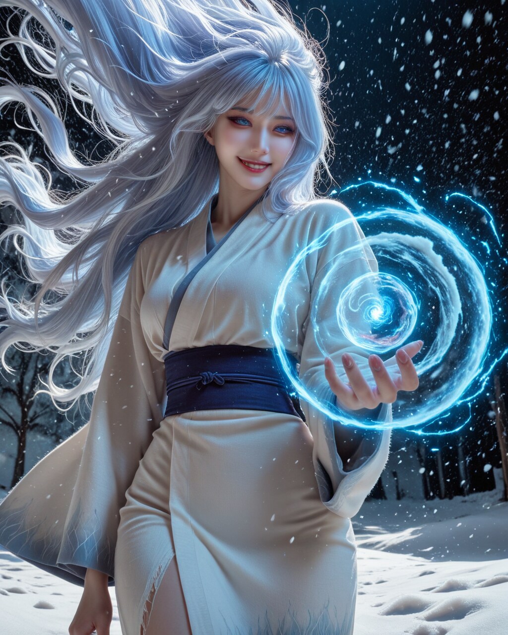 雪女の雪合戦