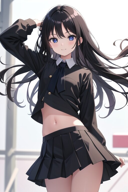 へそ出し制服
