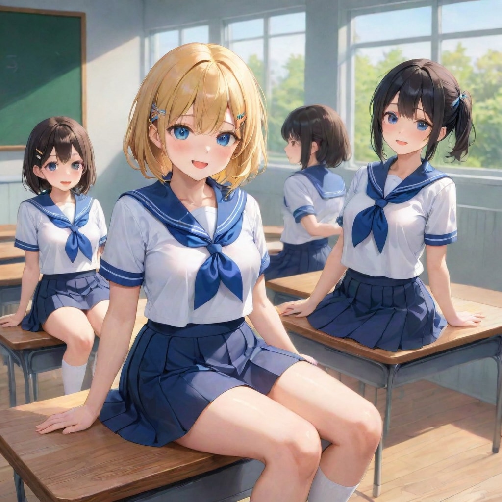 なんかやたらとからんでくる女子たち