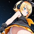 SOUR式鏡音リンがローアングルパンチラ 11枚目