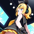 SOUR式鏡音リンがローアングルパンチラ 12枚目