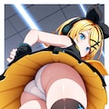 SOUR式鏡音リンがローアングルパンチラ 8枚目