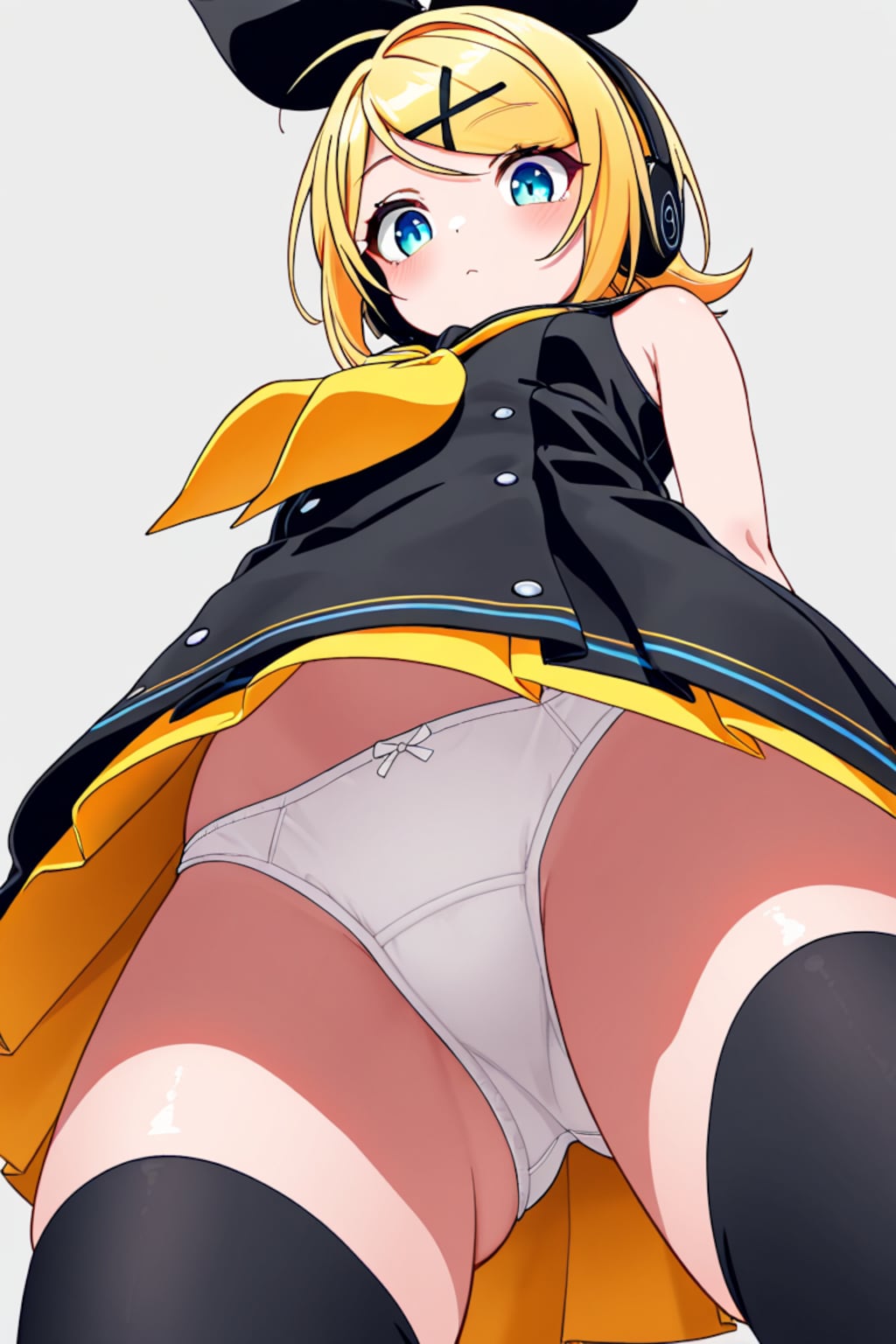 SOUR式鏡音リンがローアングルパンチラ