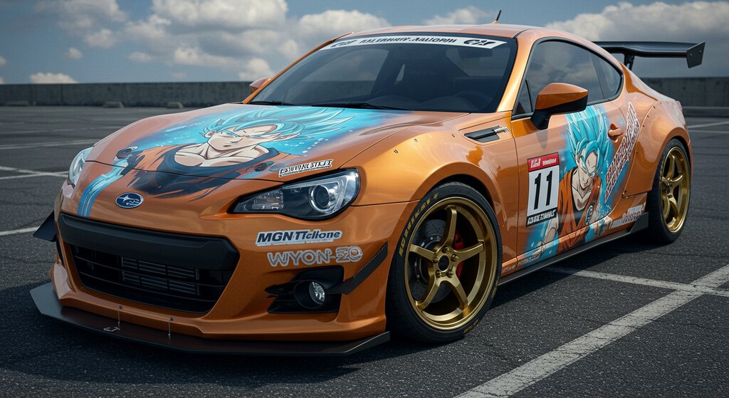 ドラゴンボール痛車BRZ
