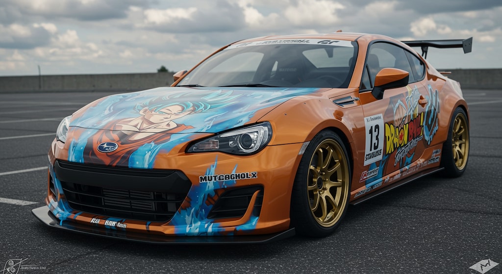 ドラゴンボール痛車BRZ