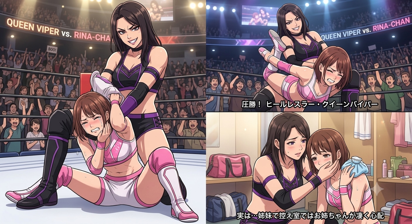 こういうのでいいんだよなレスラーちゃん