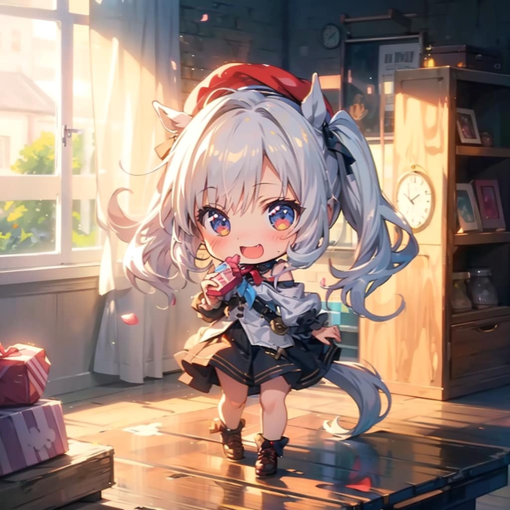 ウマちびちゃん。