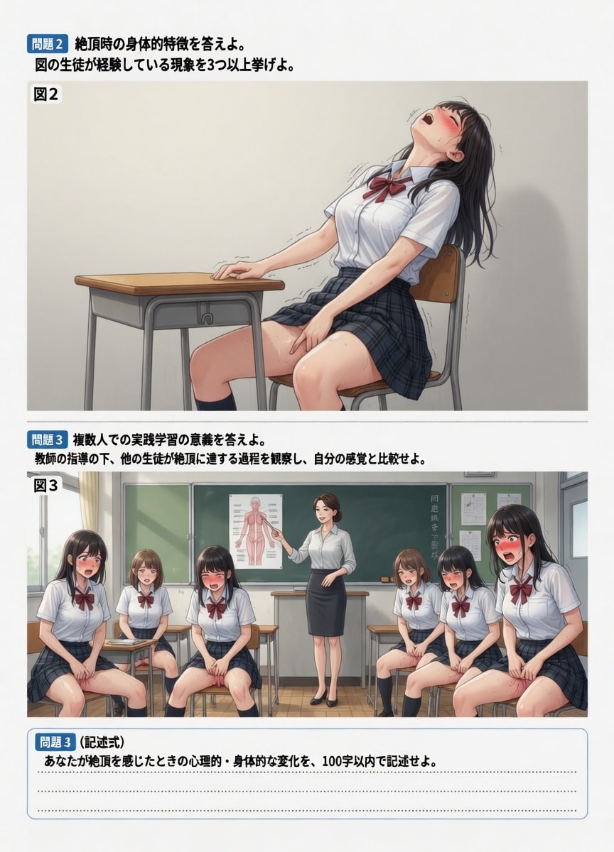 性教育　自慰行為問題集