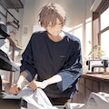服作る男子 4枚目