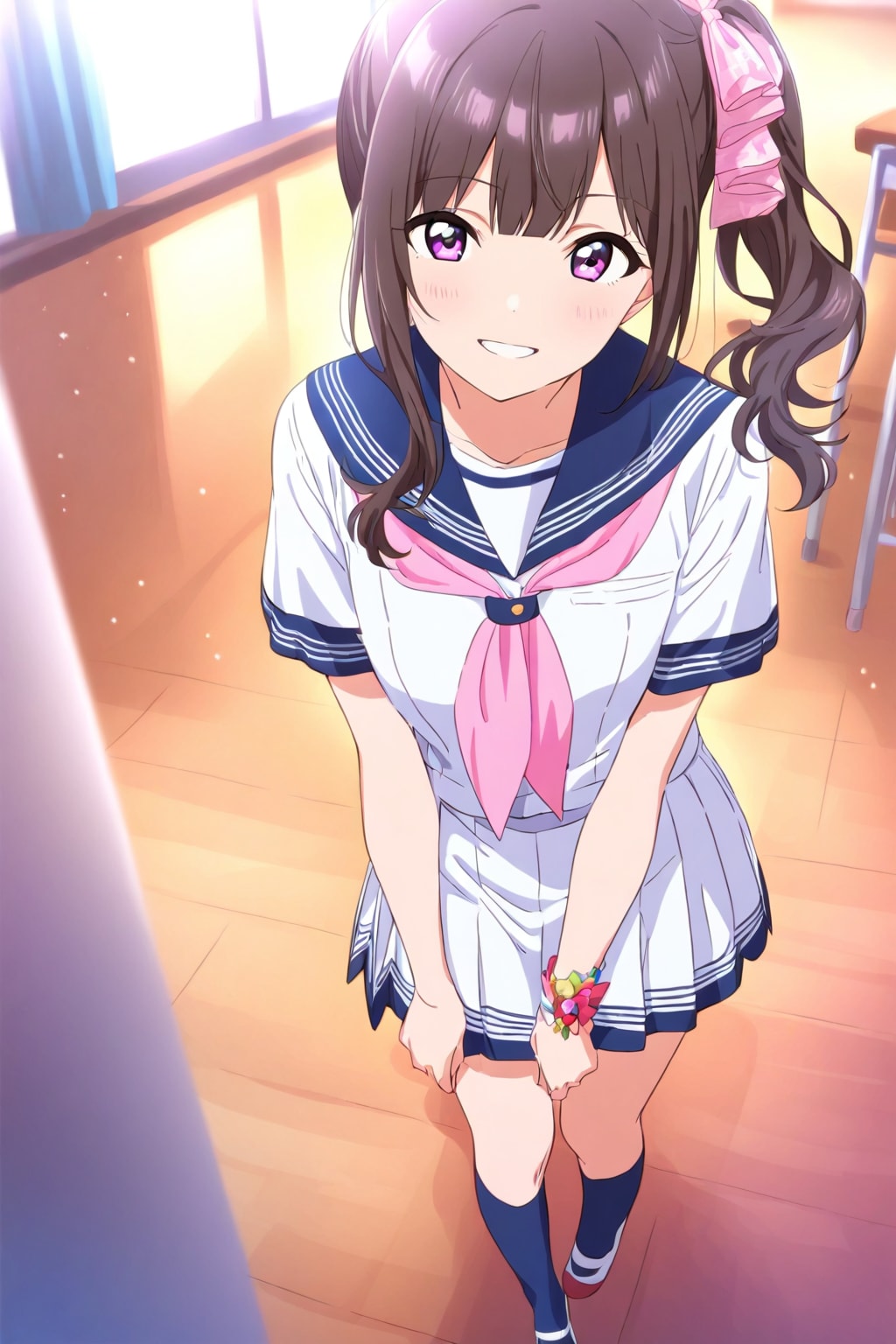 スカートの中、見てみたい？