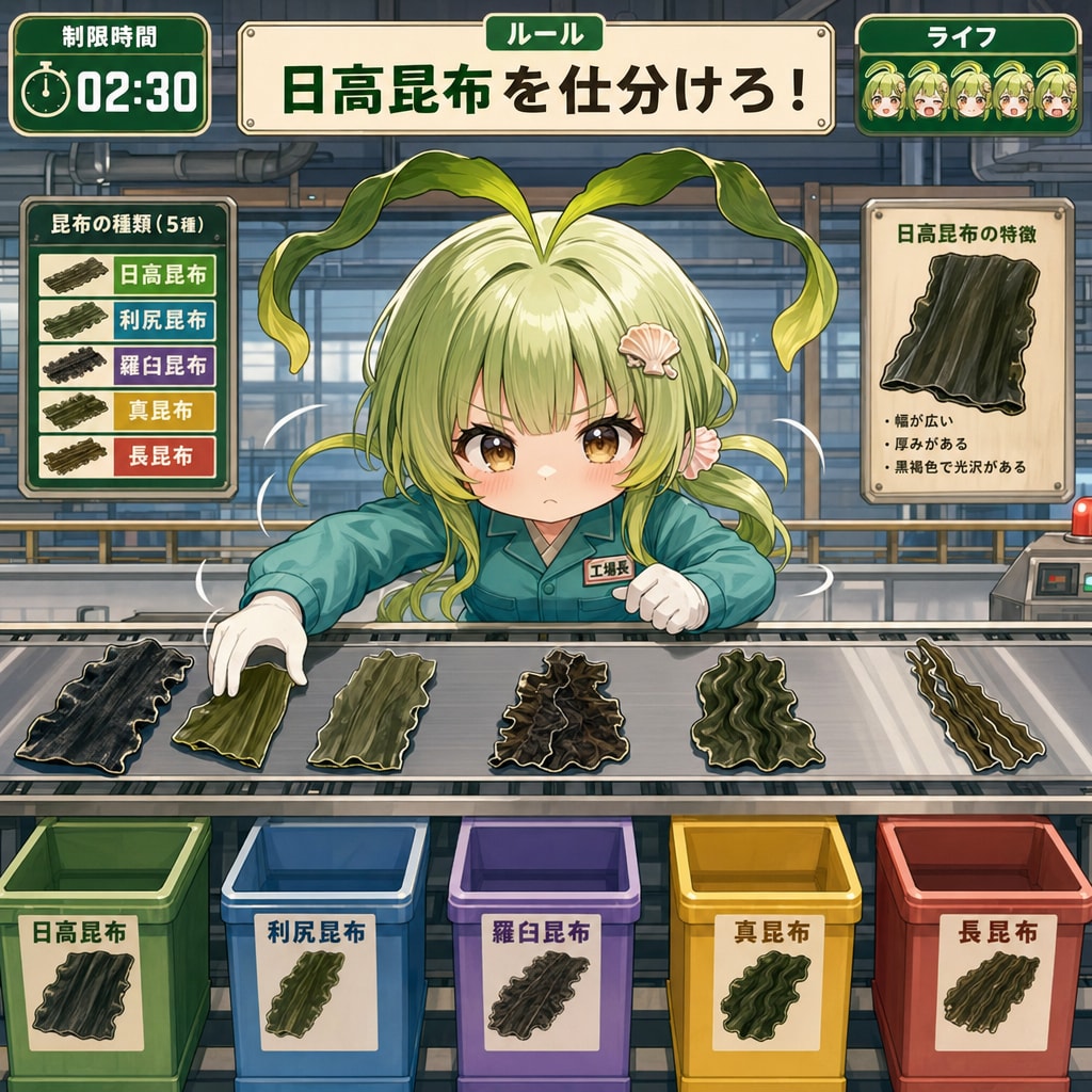 仕分けろ！昆布魂〜！ | の人気AIイラスト・グラビア