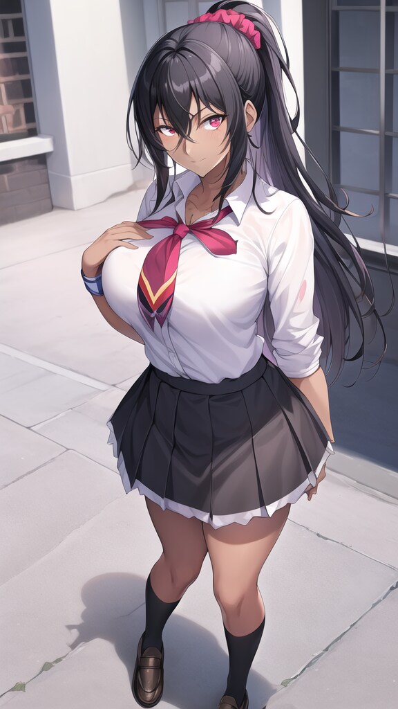 褐色JK（女子高生）12