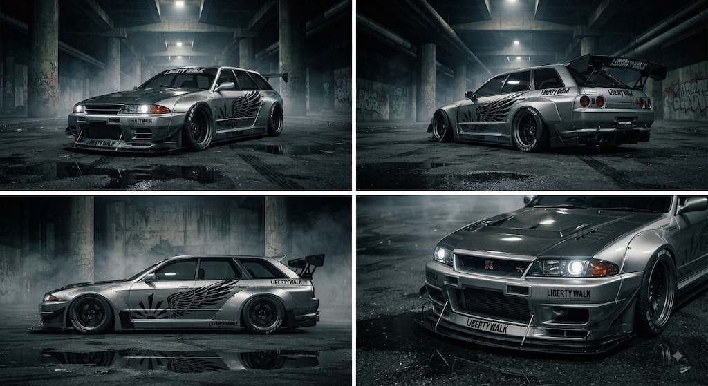 リバティーウォークR32GT-Rワゴン