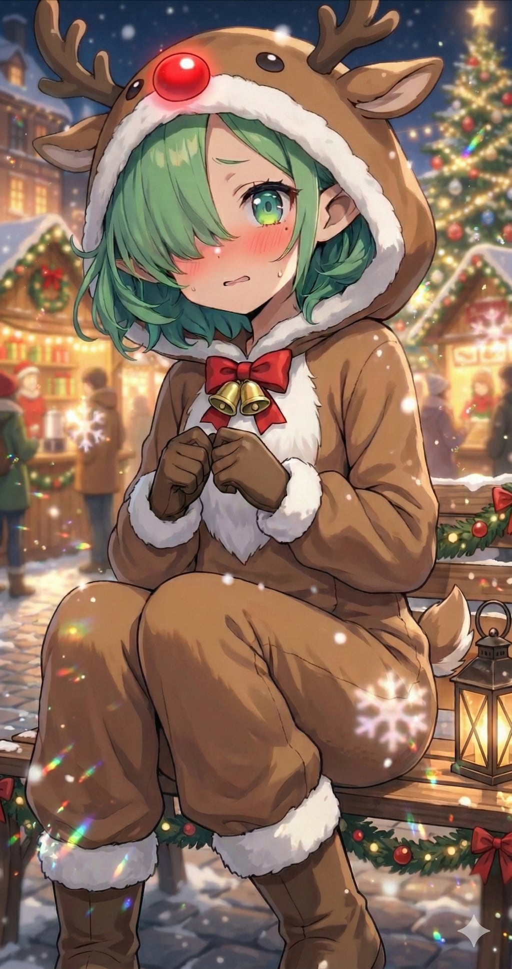 炭酸少女〜ジンジャーエール三姉妹次女エール🎄赤鼻のトナカイ〜