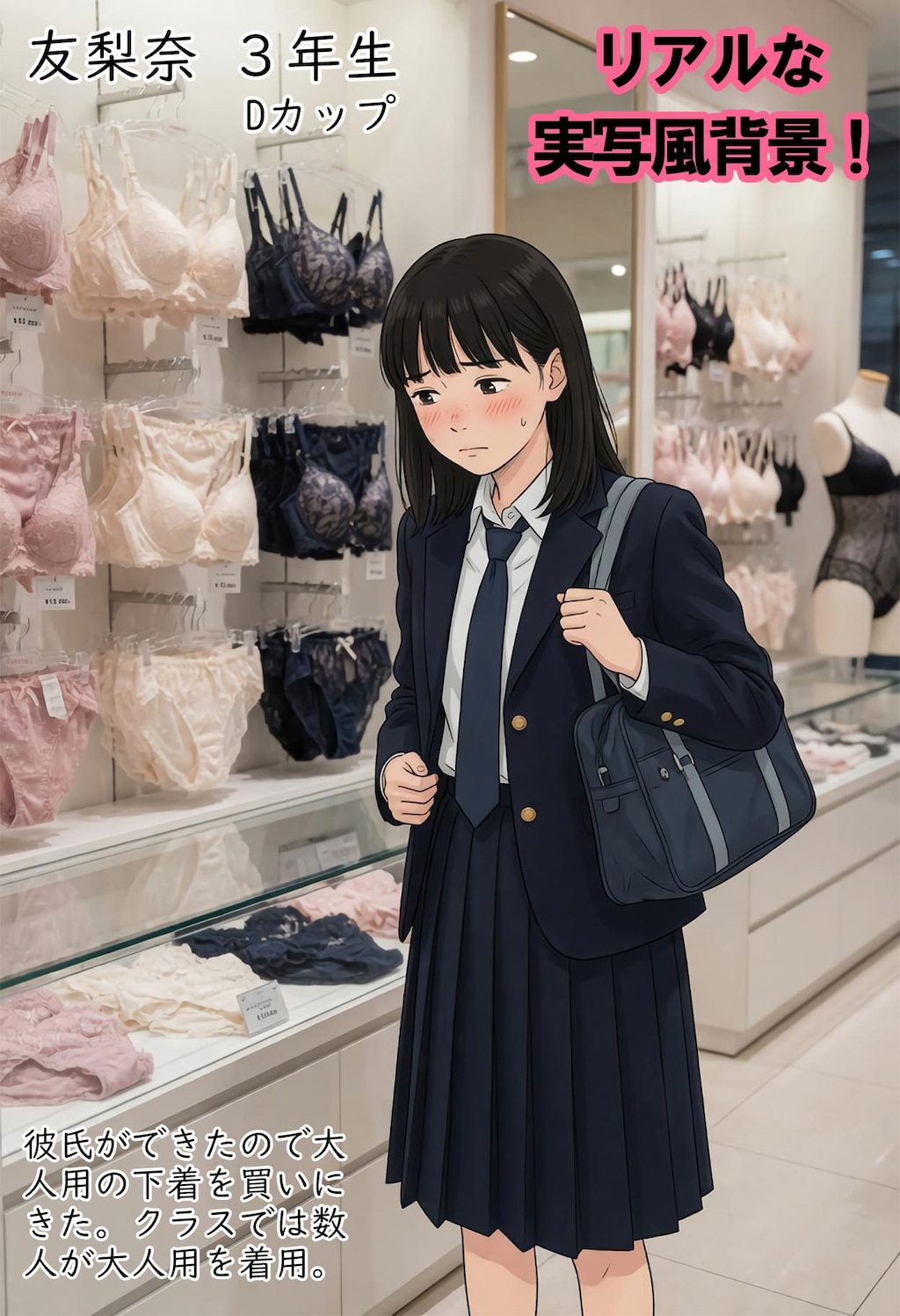 【今日発売】大人ブラデビュー少女 わたしのカラダ、こんなにエッチになったんだ・・