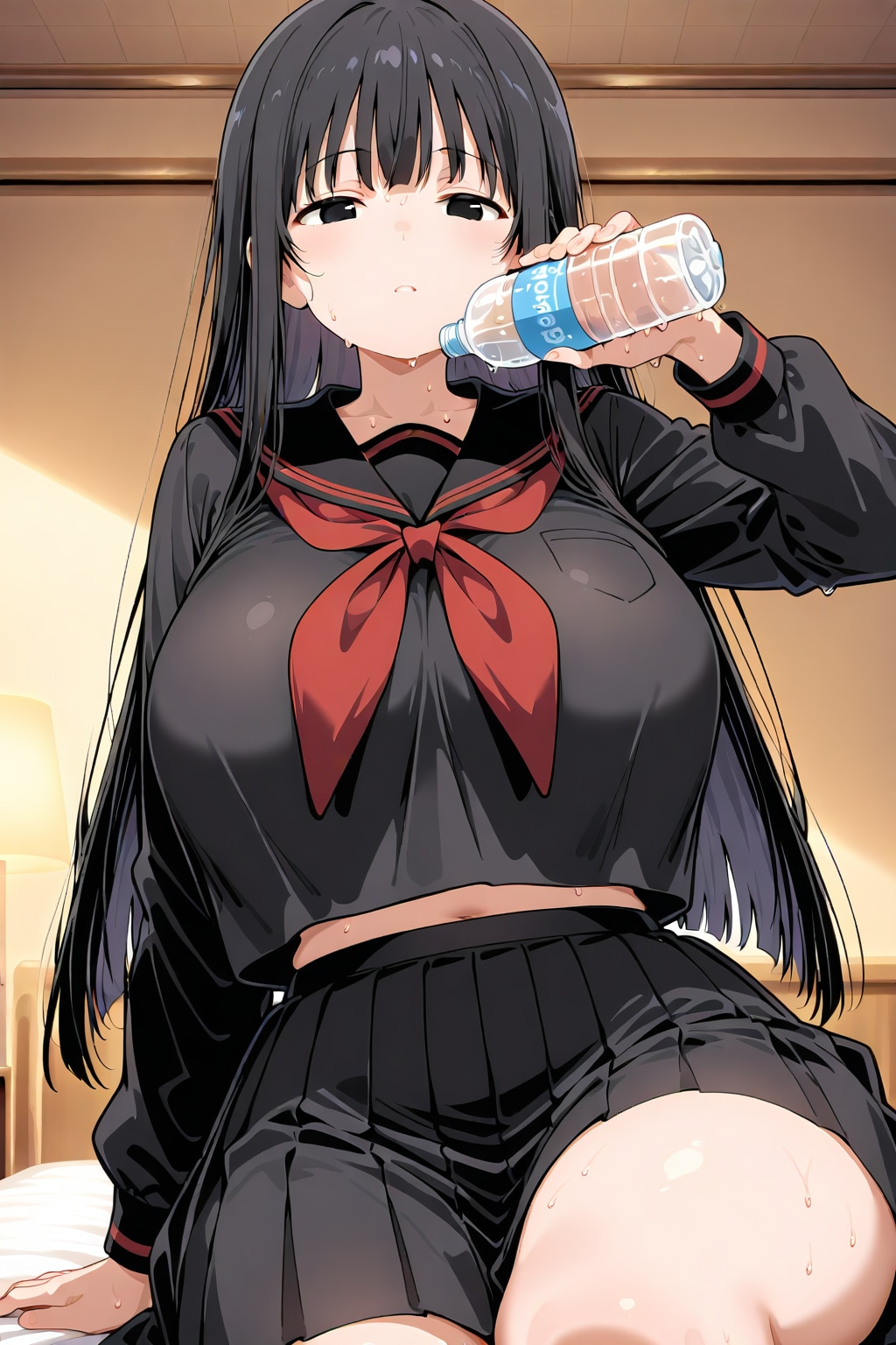 冬服も～無理～