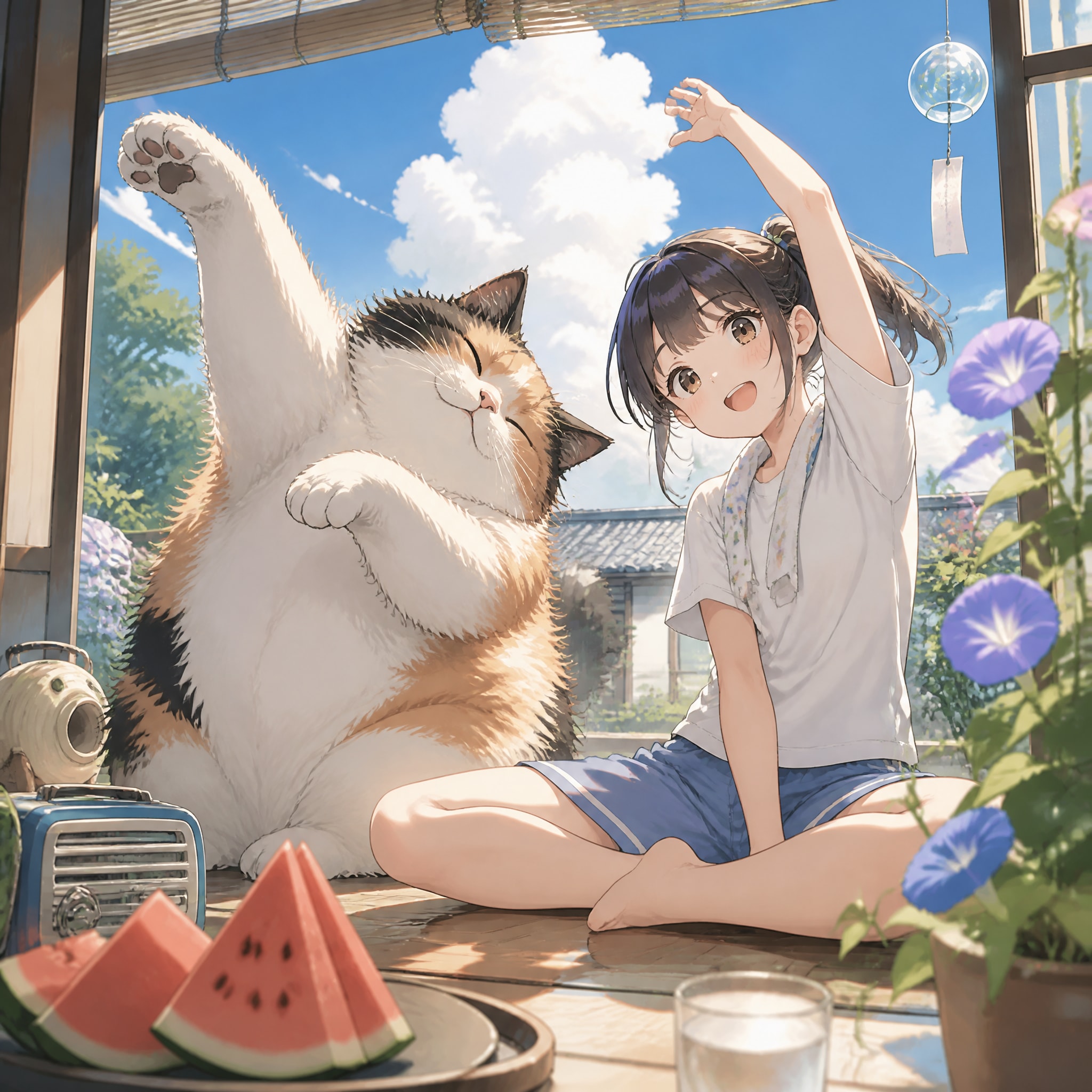 おはよう三毛殿（１２０）GPTimages2.0 | の人気AIイラスト・グラビア