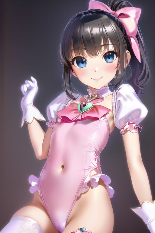 変身すると少しだけ大人っぽくなるポニテちゃんに悪戯してみた