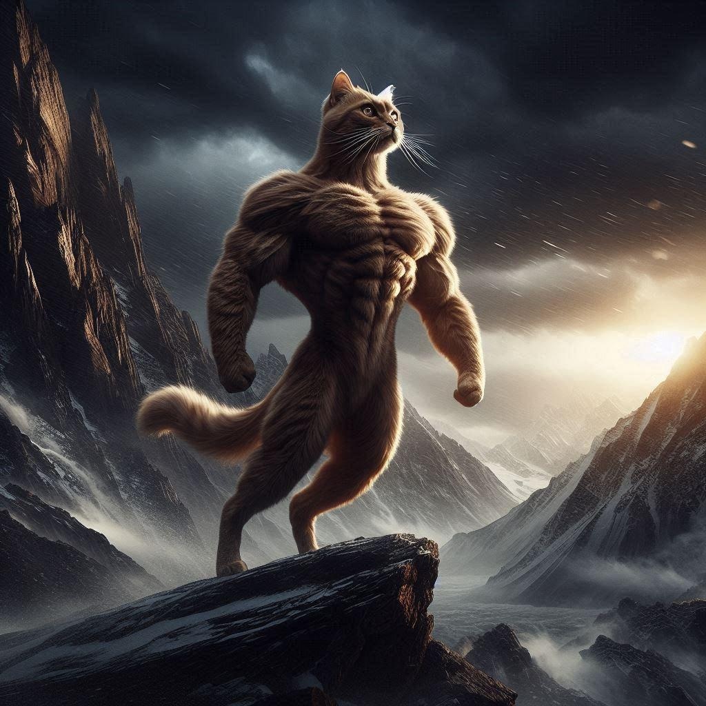 極限環境下で踊る猫