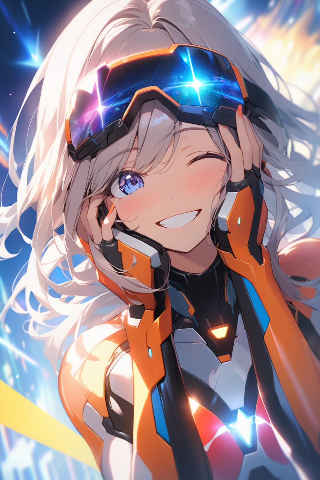 パワードスーツ女子