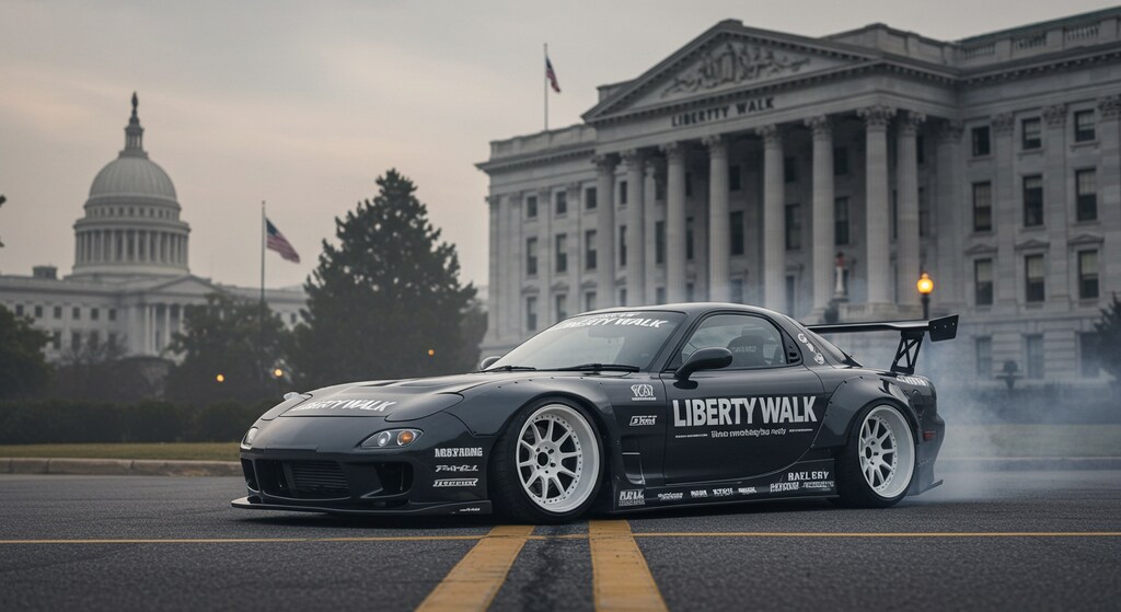 リバティーウォークFD3Sのドリ車