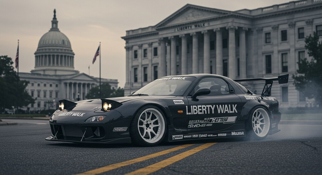 リバティーウォークFD3Sのドリ車