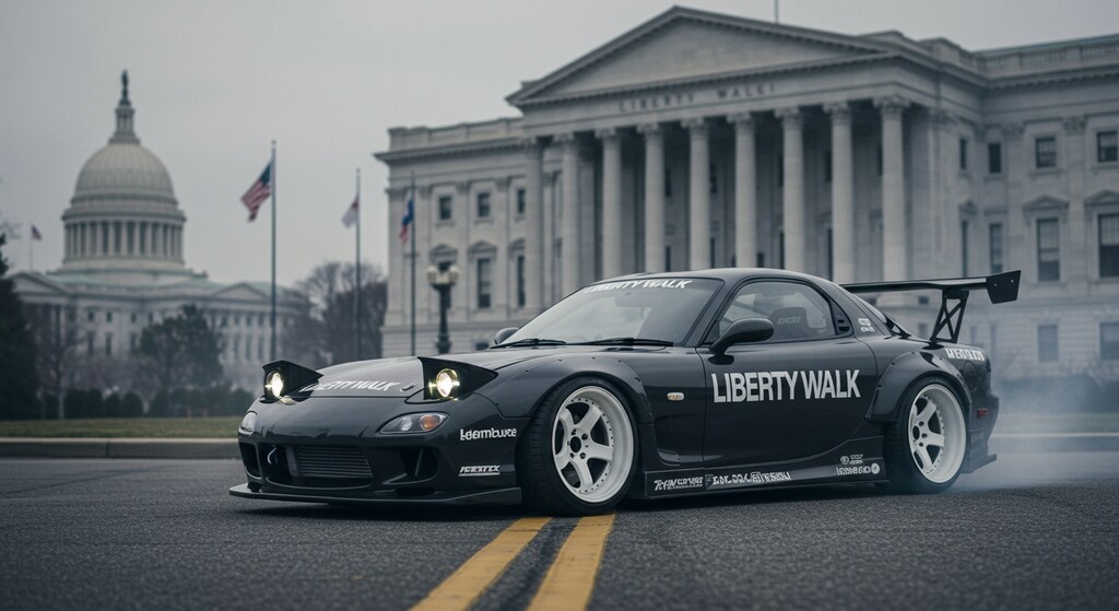 リバティーウォークFD3Sのドリ車