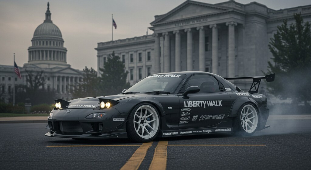 リバティーウォークFD3Sのドリ車