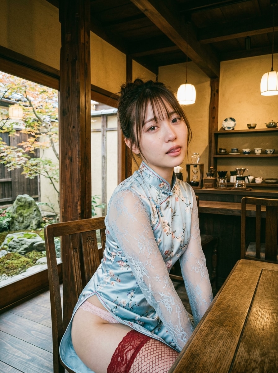 チャイナドレスの誘惑