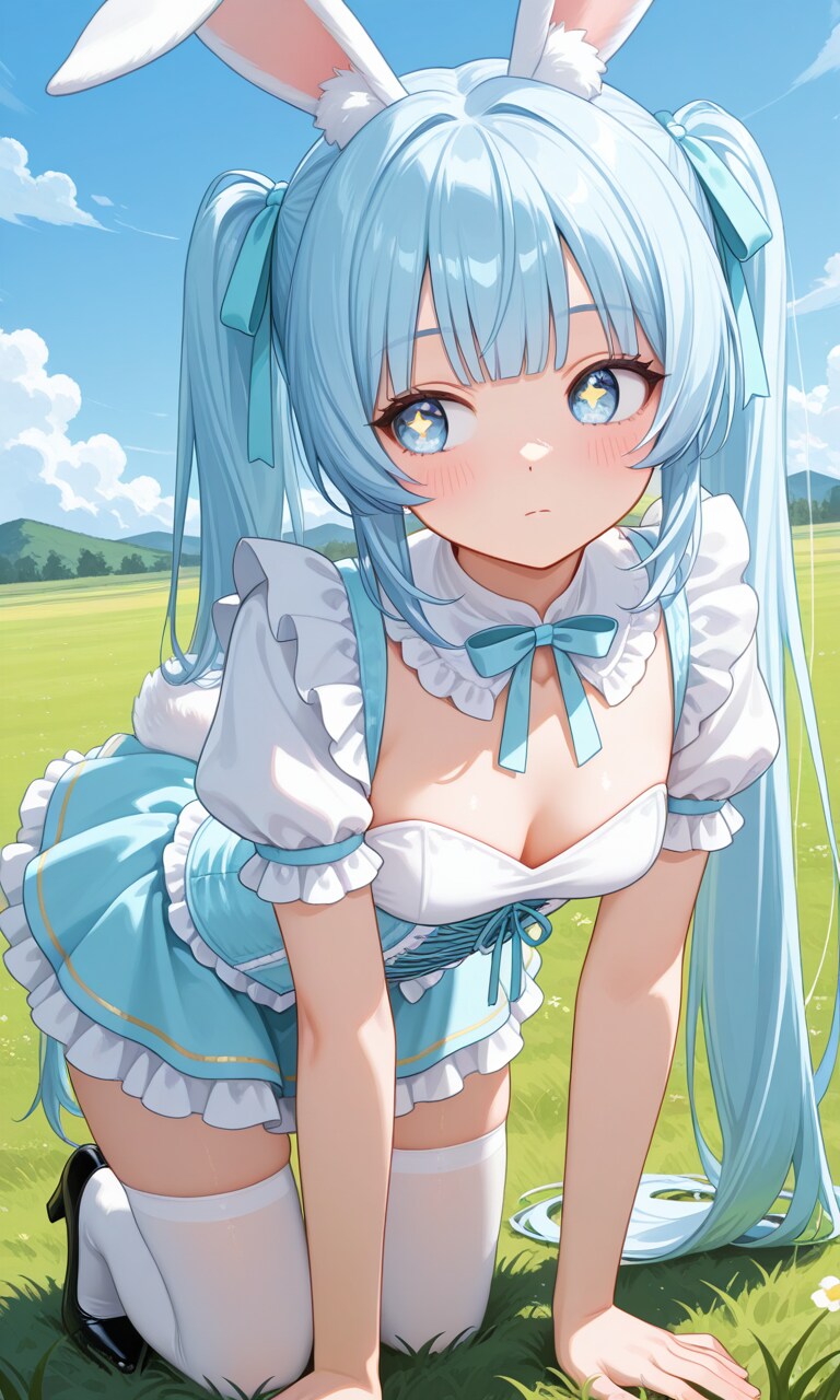 らびのん(アルナ)照れ | の人気AIイラスト・グラビア