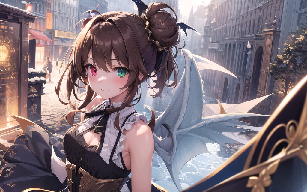 オッドアイの悪魔っ娘