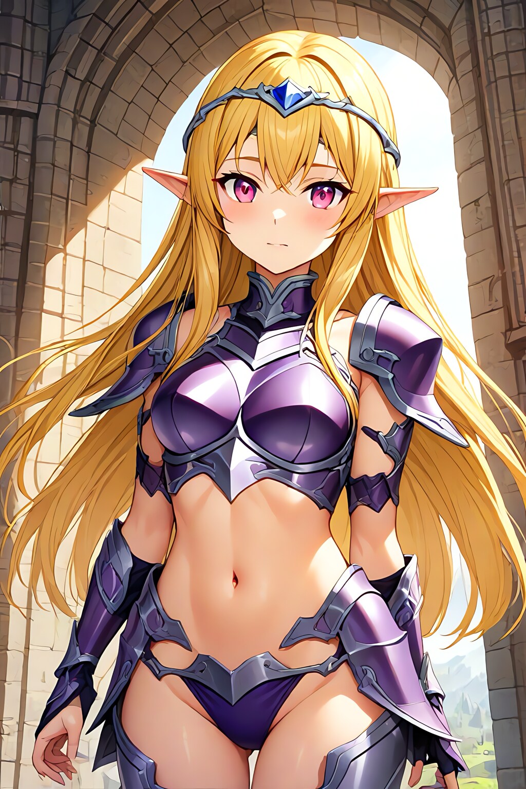 ビキニアーマーエルフさん