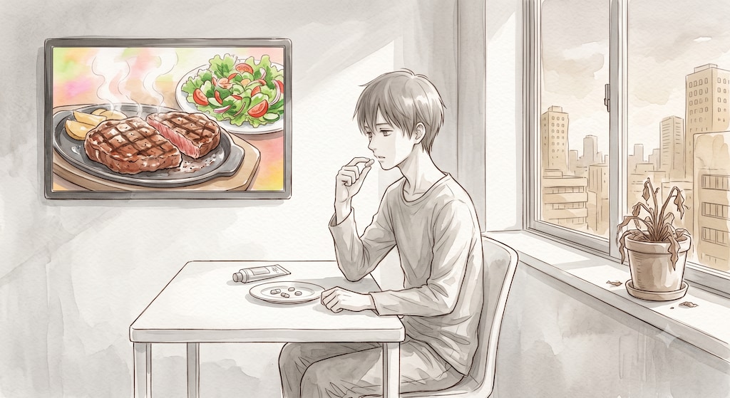 新世紀のヴィーガン　★実験イラスト（AI併用作品）★